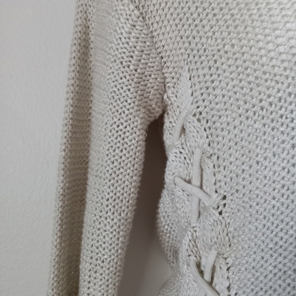 Cream knit sweater - Picture 2 of 4